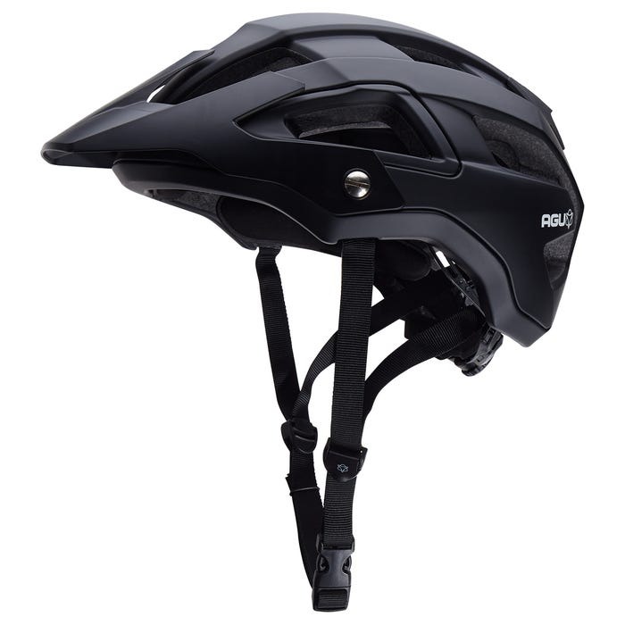 AGU - Trail MTB - MTB Cykelhjelm - Sort - Str. 55-59 cm