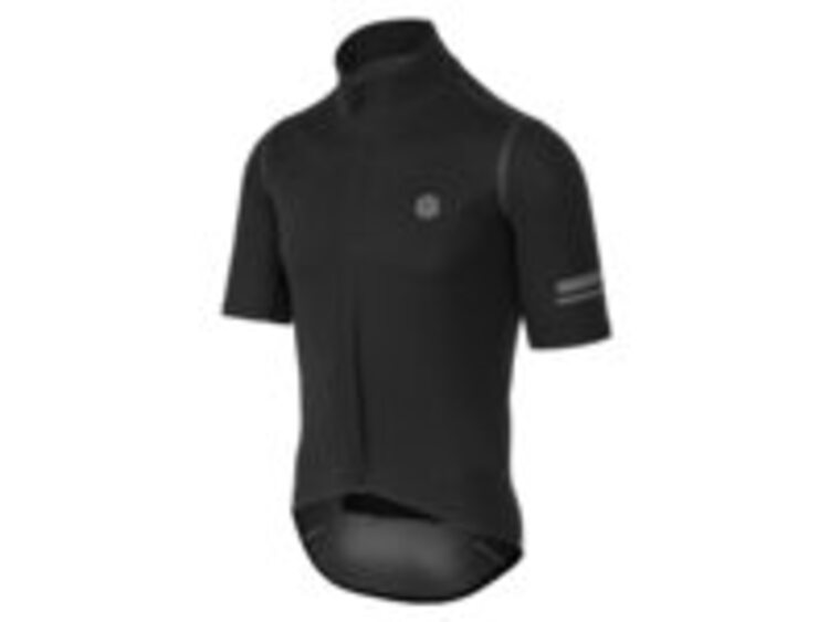 AGU Rain Jersey SS - Cykeltrøje - Korte ærmer - Sort - S