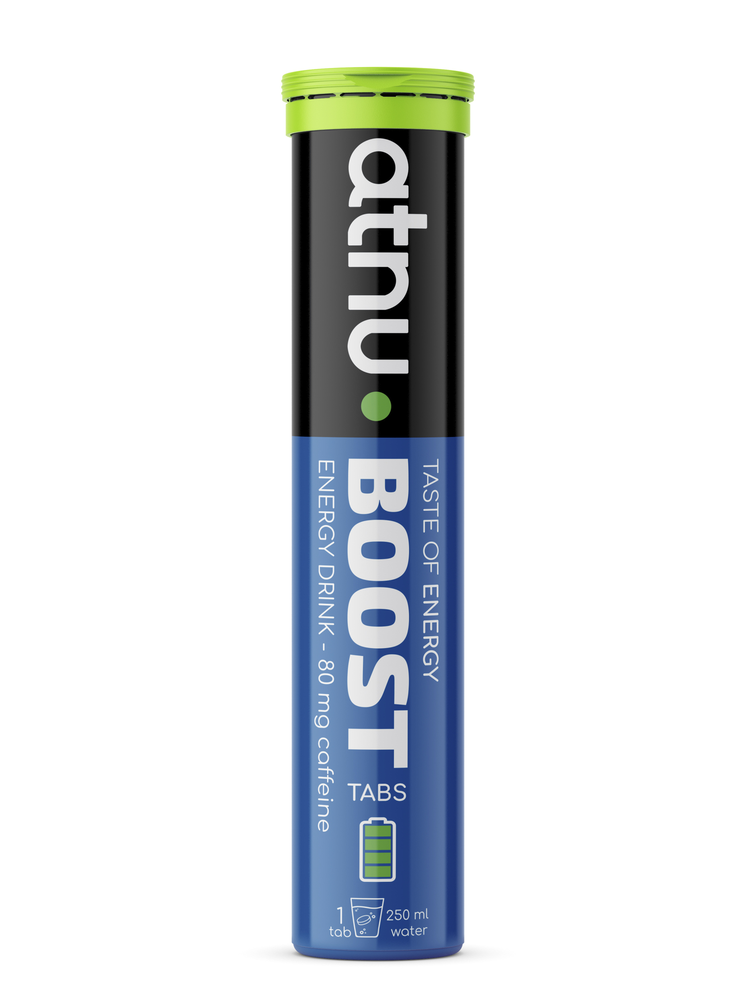 ATNU Boost Energy Drink - Koffeintabs med smag af energidrik - 20 tabs