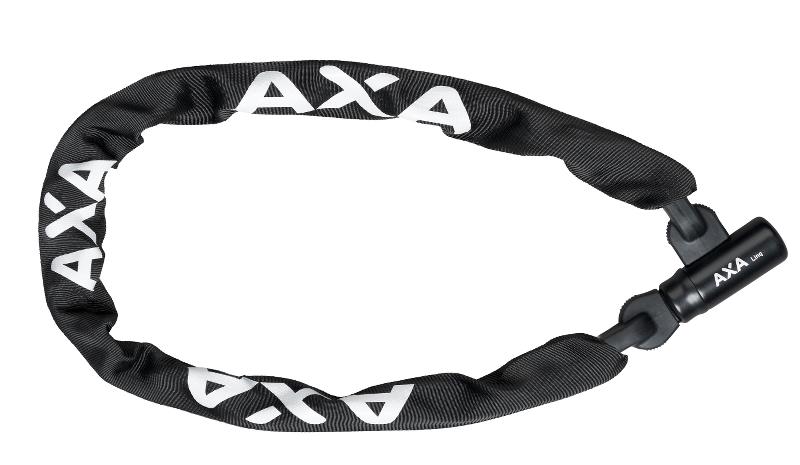AXA LINQ - Kædelås med 2 nøgler - 1800x9,5mm - Sort