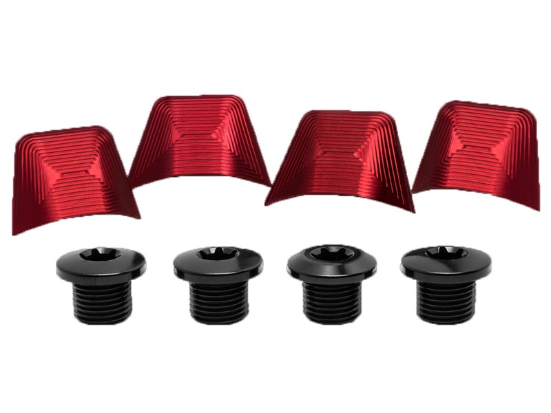 Absolute Black covers til Shimano Ultegra 6800 kranksæt rød