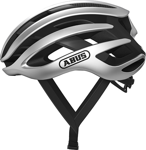 Abus AirBreaker - Cykelhjelm - Sølv - Str. 51-55cm