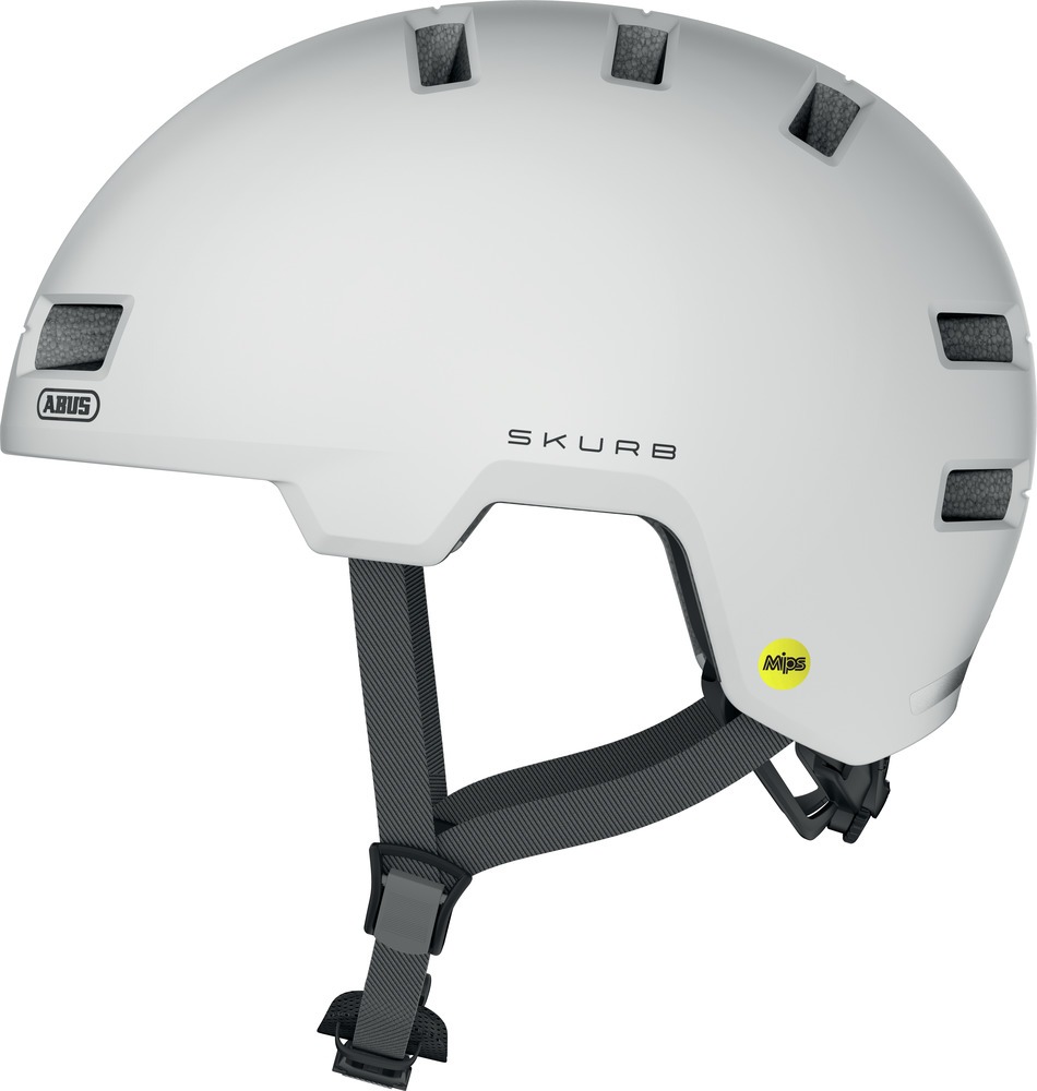 Abus Skurb MIPS - Cykelhjelm - Polar white - Str. S