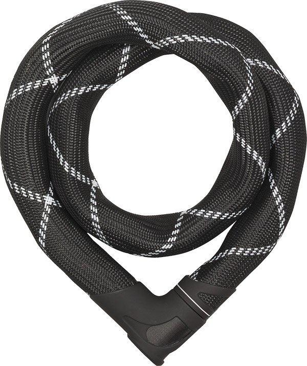 ABUS Combination 8210/110, Kædelås, Sort, Stål, Stål, Flad nøgle, 1100 mm