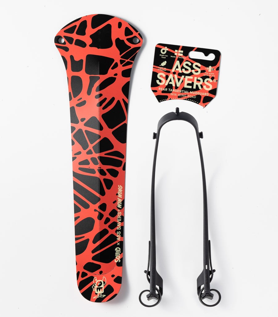Ass Savers Win Wing 2 Road bagskærm Squid