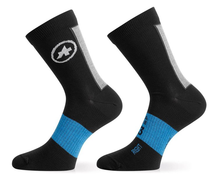 Assos Vinterstrømper Midweight Sort