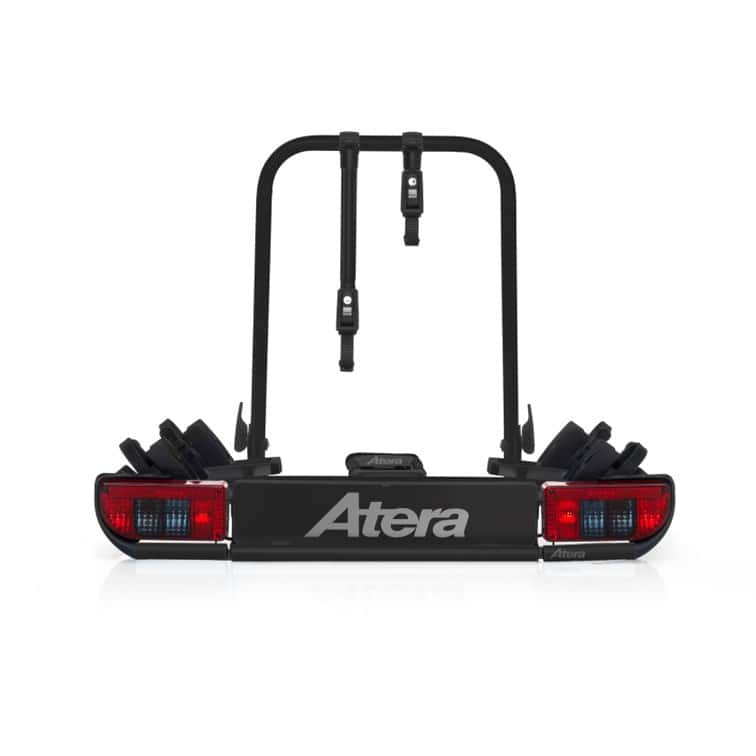 Atera Strada E-Bike - Cykelholder til el-cykler og MTB med bredt styr - 2 cykler - Black