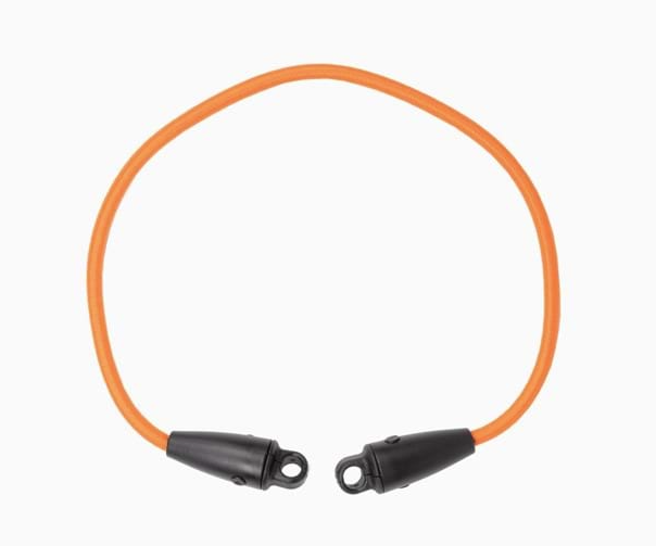 Atran Velo Elastik Bungee Cord, Orange/sort - Elastik