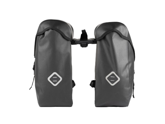 Atran Velo Zap Plus WP Cykeltasker AVS, 50 liter, Sort