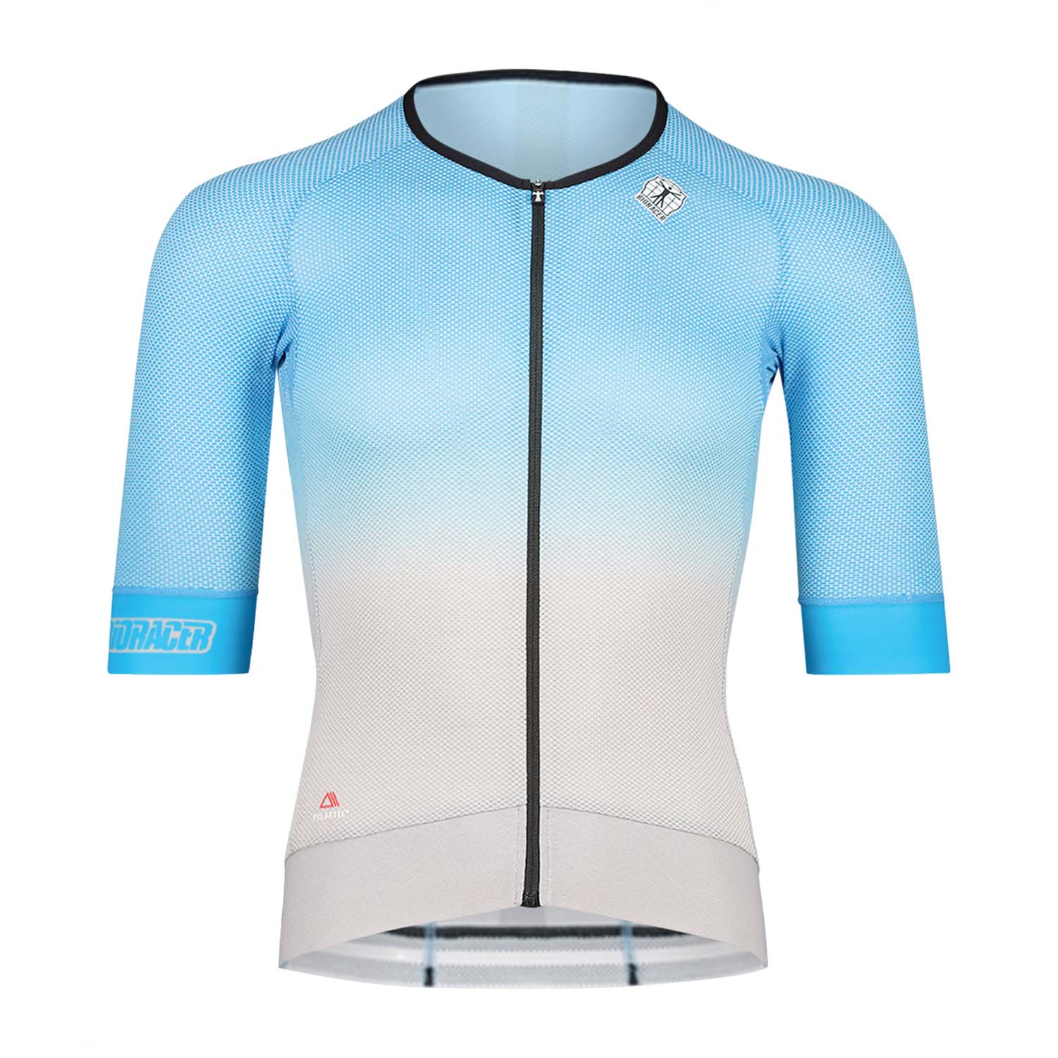 Bioracer Speedwear Cooling Jersey - Korte ærmer - Herre - Lyseblå/Grå - Str. M