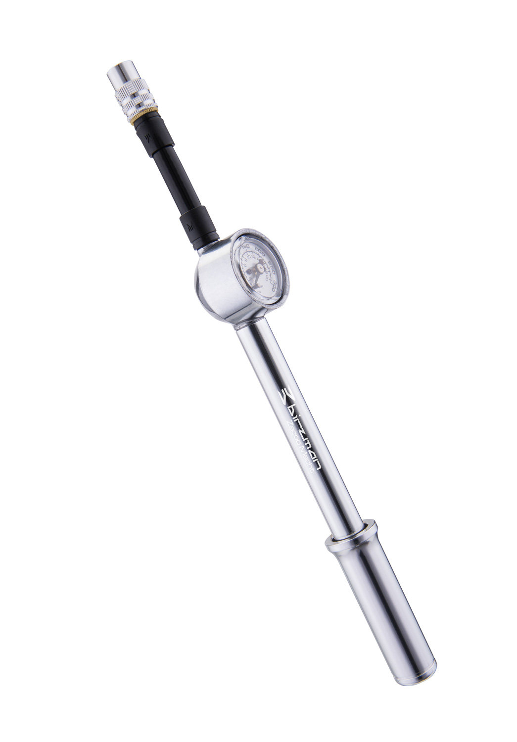 Birzman Macht gaffelpumpe med manometer