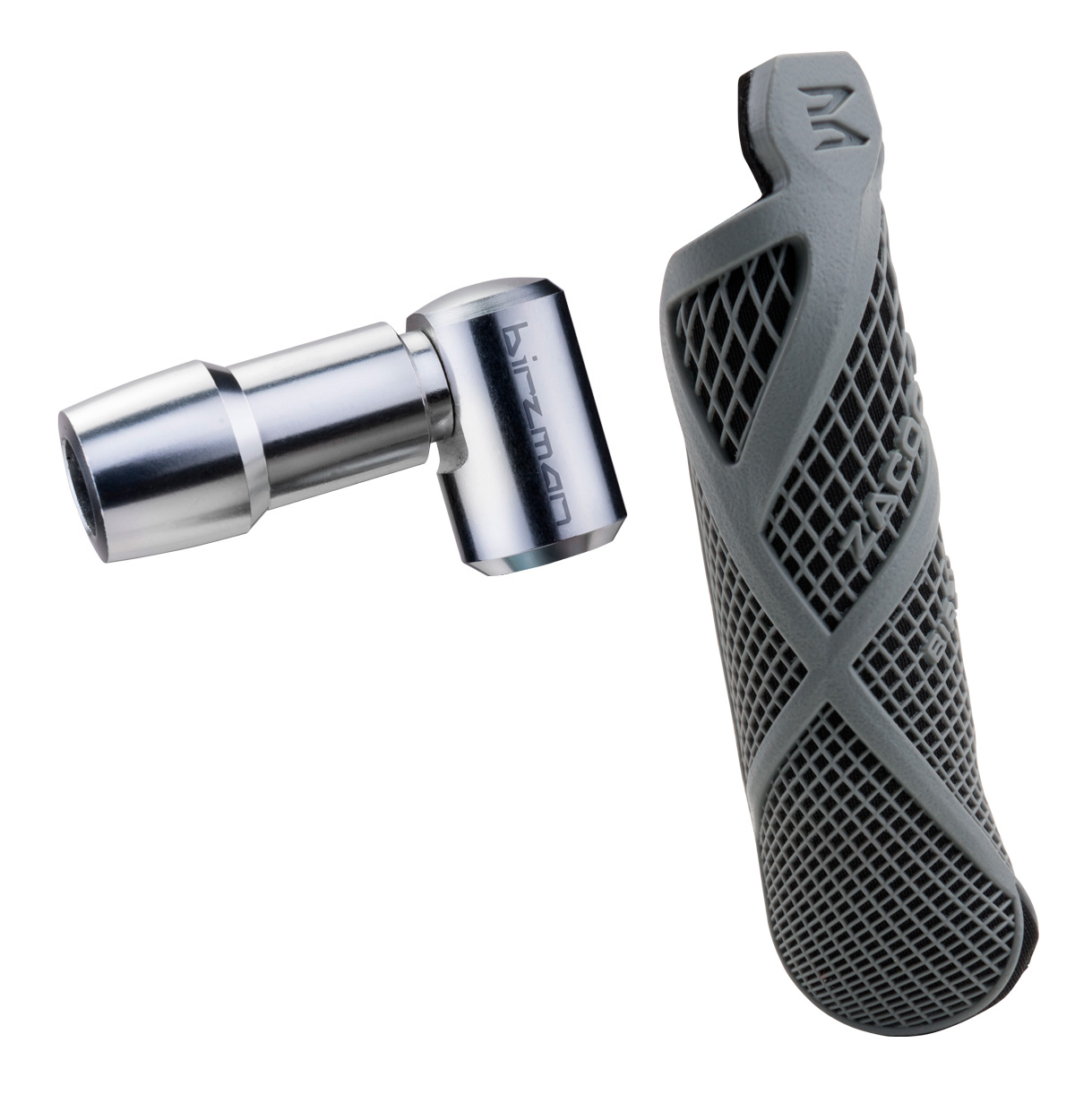 Birzman Roar CO2 pumpehoved og Grip Grå