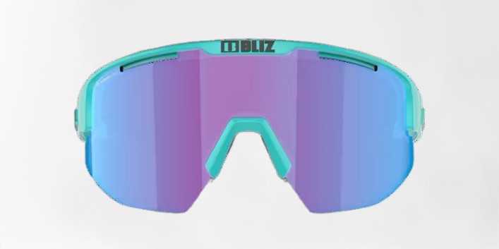 Bliz Matrix Medium (33) cykelbriller blue multi lens matte turquoise