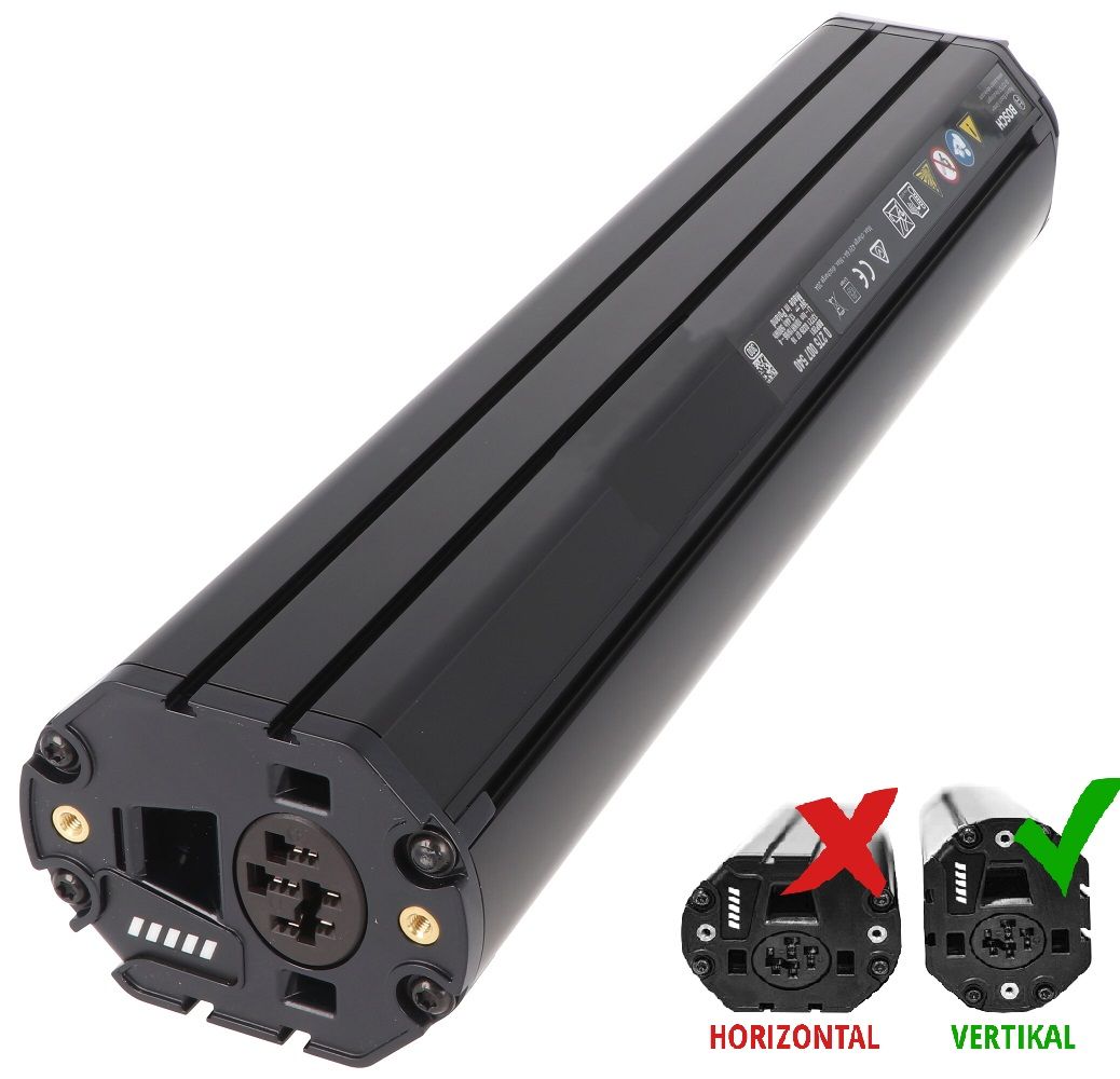 Bosch - Batteri til stelrør - PowerTube 500 vertical - (BBP281)