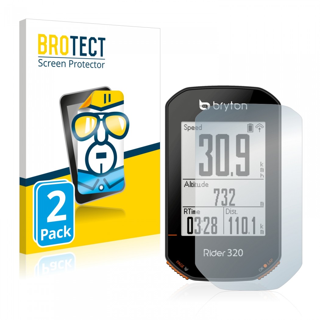 BroTect Skærmbeskyttelse Bryton Rider 320