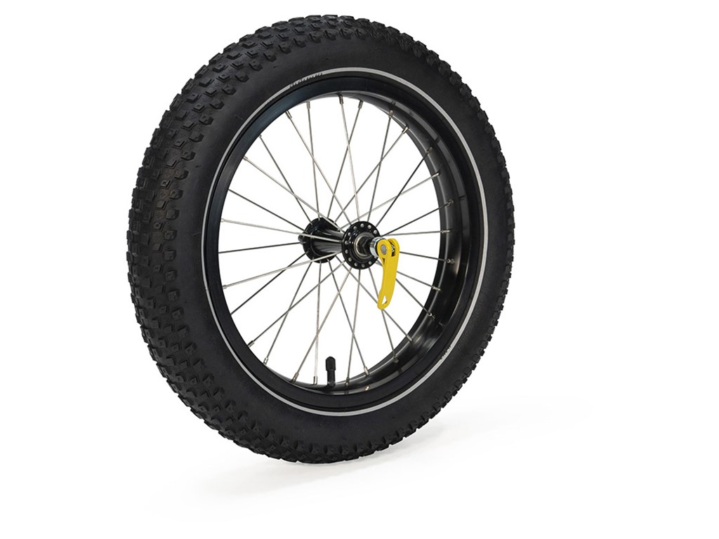 Burley Coho 16+ Wheel Kit - Hjul til Coho Cykeltrailer - Sort