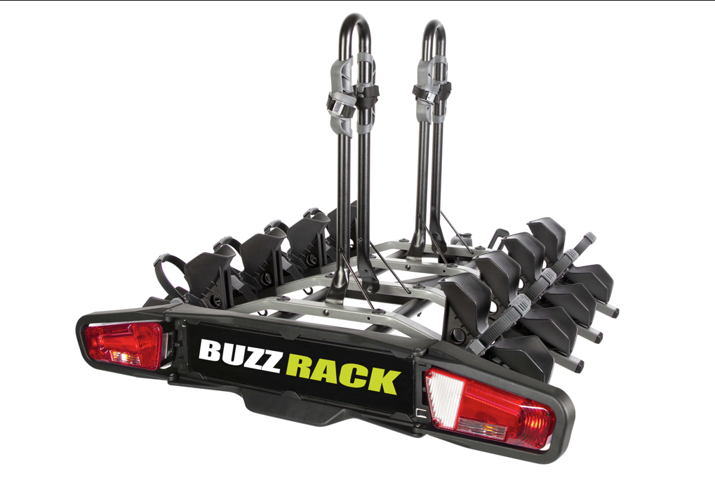 Buzzrack New Buzzybee 4 - Cykelholder til 4 cykler - 13 pol