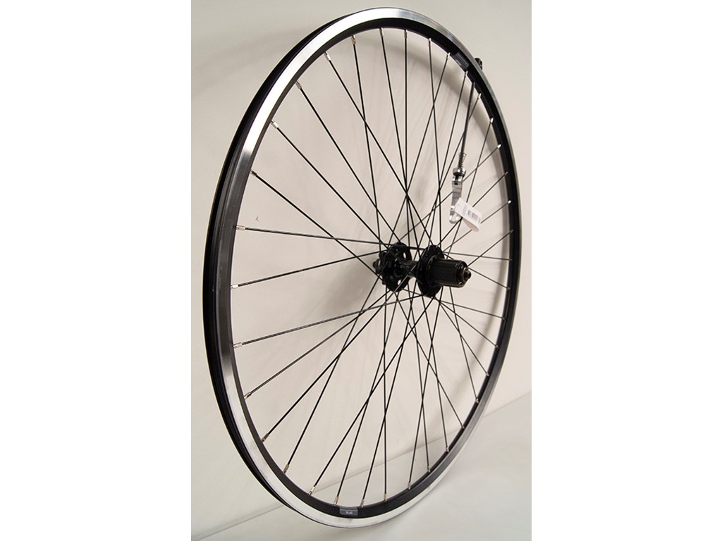 Connect City/MTB Baghjul - 700C - QR nav - 10/11 Speed - Mach1 CFX fælg - Disc - Sort