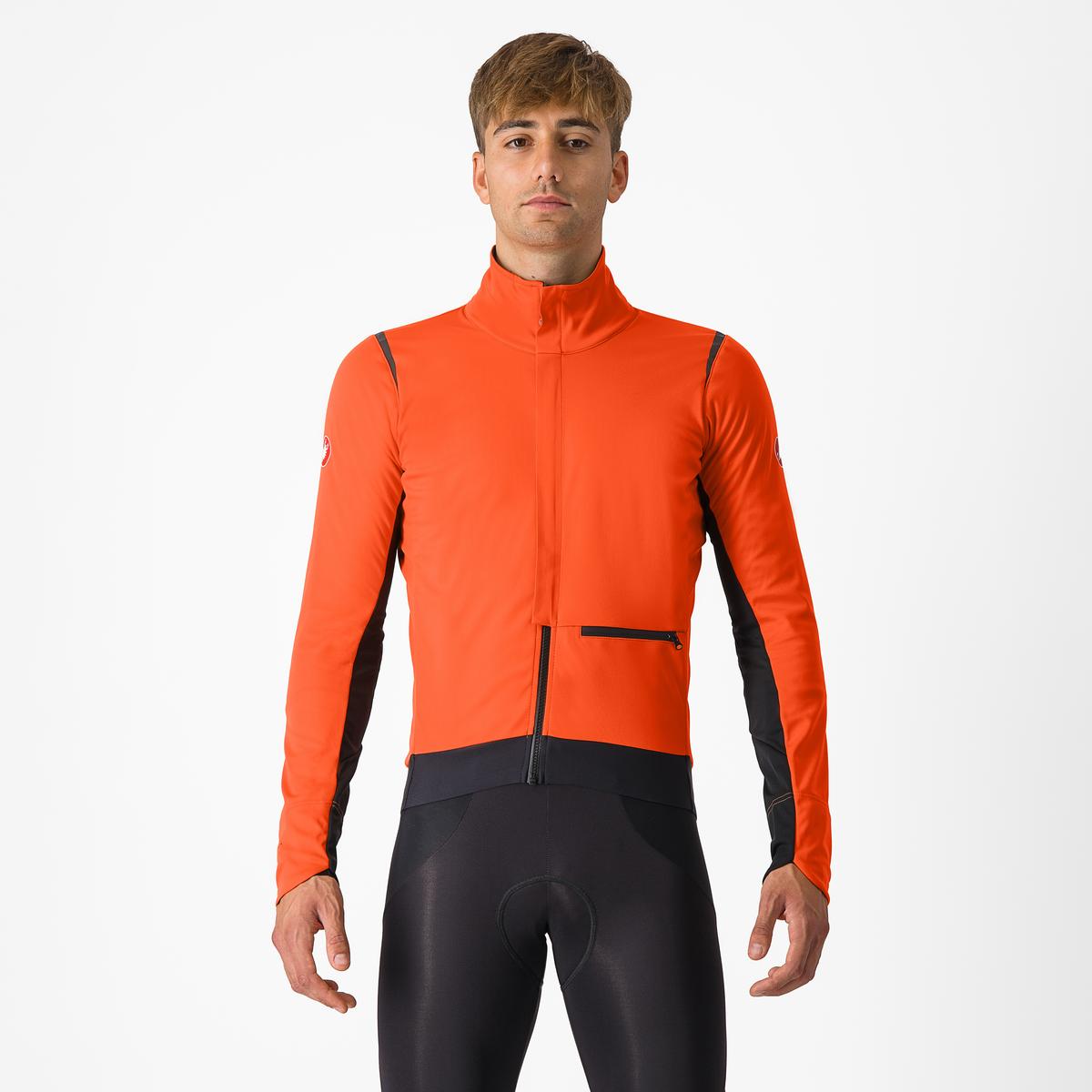 Castelli Alpha Doppio RoS Vinterjakke Orange