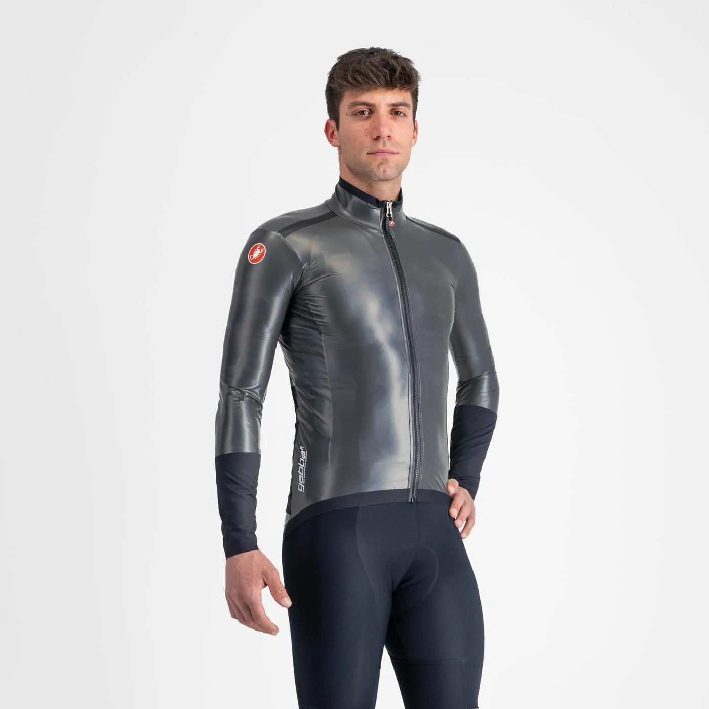 Castelli Gabba R - Cykeljakke - Herre - Sort/Grå - Str. 2XL