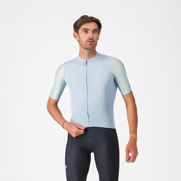 Castelli Prologo Lite 2 cykeltrøje korte ærmer winter sky herre