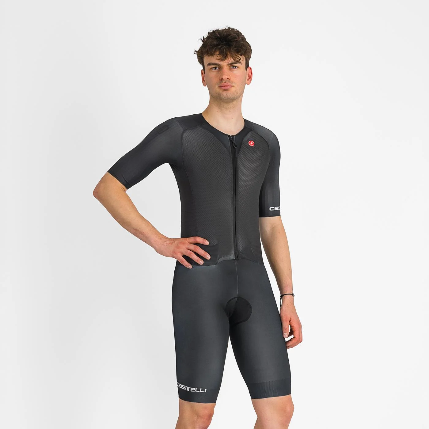 Castelli Sanremo S - Speed Suit - Sort - Herre - Str. L