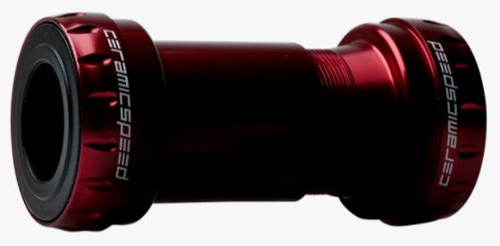 CeramicSpeed Keramiske kranklejer BB30 til 24 mm Rød