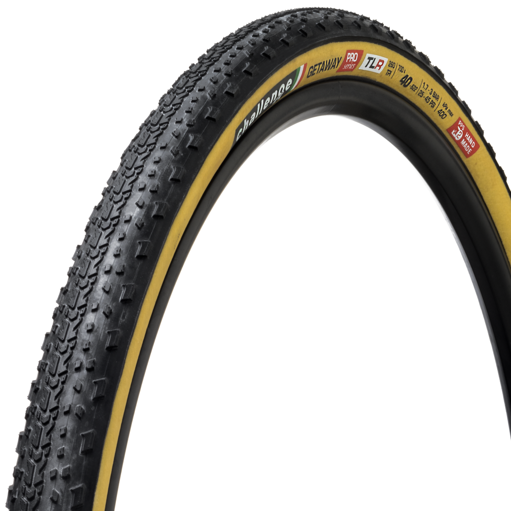 Challenge Getaway Pro Tubeless Ready 700 x 40C Tan