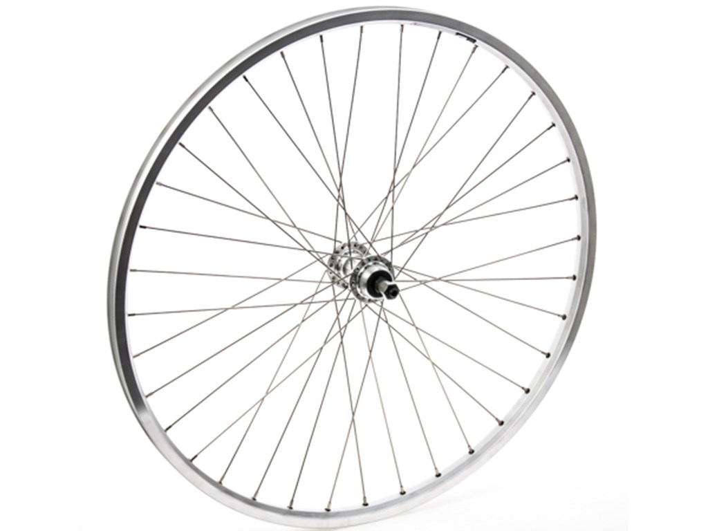 Connect MTB Baghjul - 26x1,75 - 7 Speed - QR nav - Ryde ZAC2000 fælg - Sølv