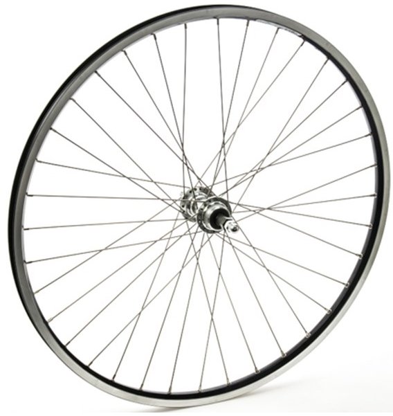 Connect Citybike Baghjul - 26x1,75 - 7 Speed - Ryde ZAC2000 fælg - Sort/Sølv
