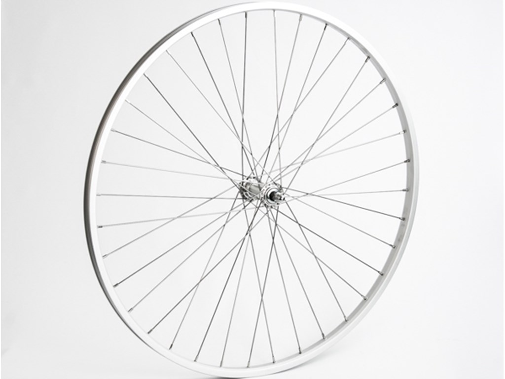 Connect citybike forhjul - 700c - Ryde AS26SL fælg - Sølv