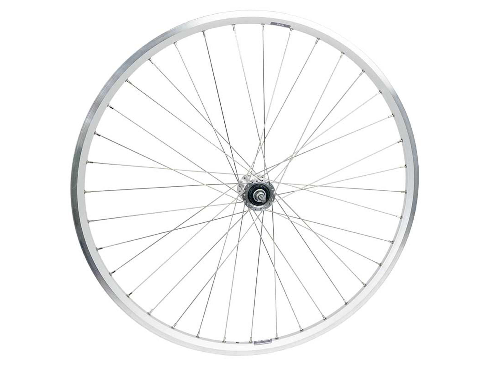 Connect Citybike Forhjul - 700C - ZAC2000 fælg - Til Rullebremse - Sølv