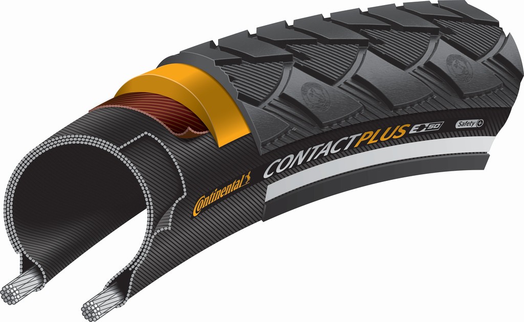 Continental Contact Plus 26x1,75" dæk