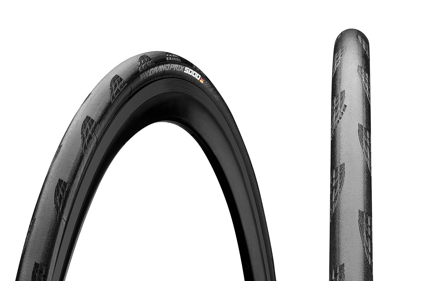 Continental Grand Prix 5000 Folding Racerdæk 700x23c/25c/28c/30c/32c - Sort