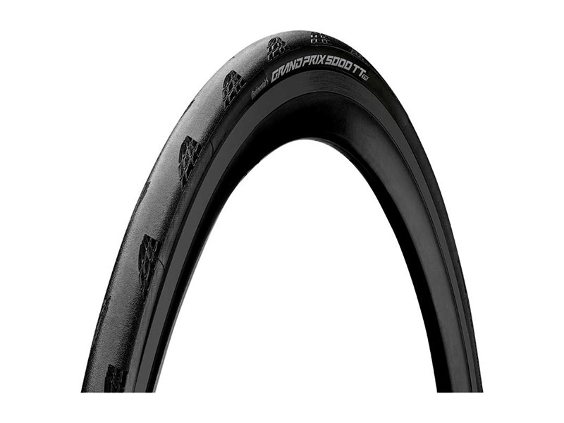 Continental Grand Prix 5000 TT TR - Cykeldæk - Race - Tubeless Ready - Sort - 700X25C