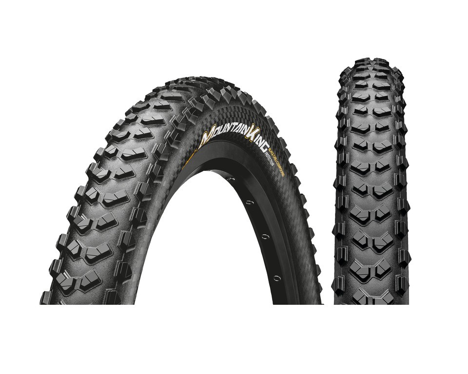 Continental Dæk Mountain King Protection 58-622/ 29x2.30 Blk/blk Fold - Cykeldæk