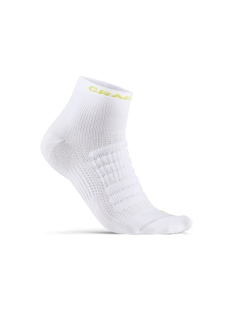 Craft Adv Dry Mid Sock Str. 40/42 Hvid Unisex