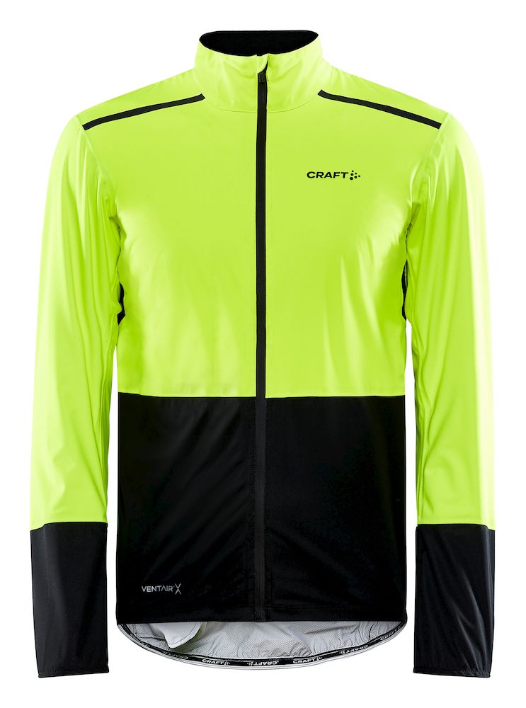 Craft ADV Endur Hydro - Cykeljakke - Herre - Neon gul/Sort - Str. S