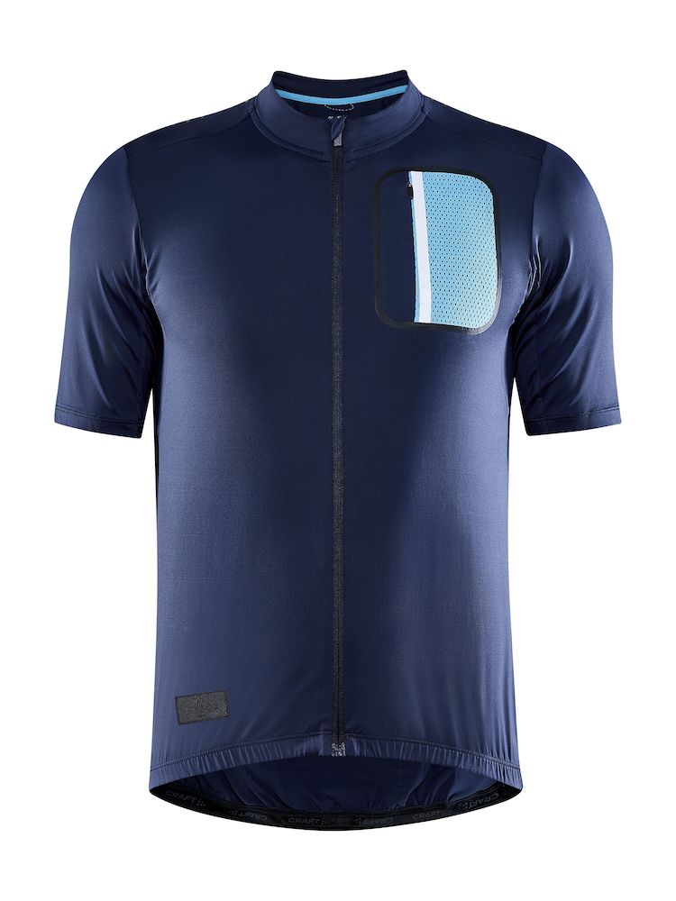 Craft ADV Offroad Jersey - Korte ærmer - Herre - Mørkeblå - Str. S