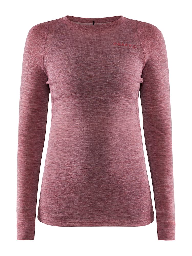 Craft CORE Wool Merino LS Tee W Rose