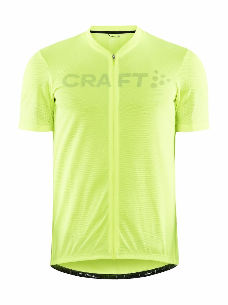 Craft Core Endur Lumen Jersey - Korte ærmer - Herre - Neongul - Str. S