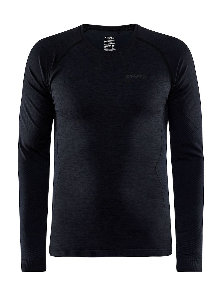 Craft Core Dry Active Comfort LS M Sort Small Herre