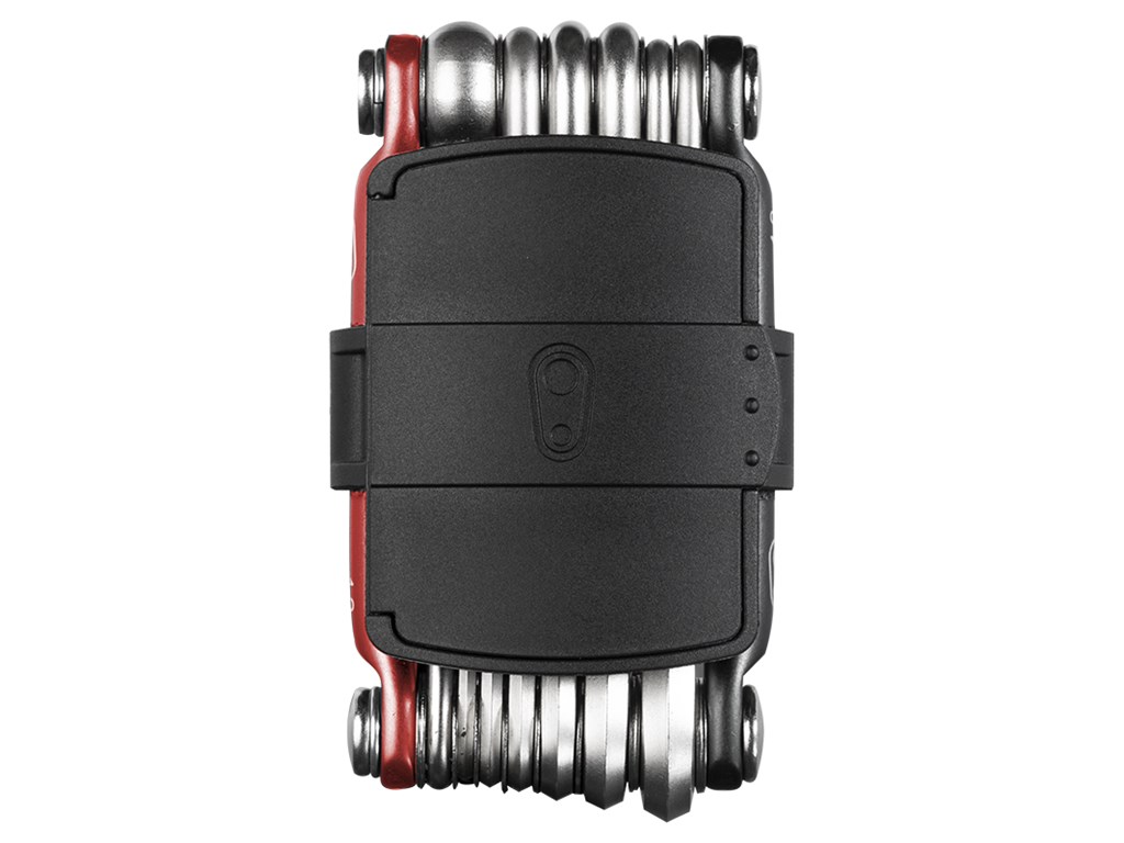 Crankbrothers Multi-tool M13 + Tubeless Plugs - Black/Red