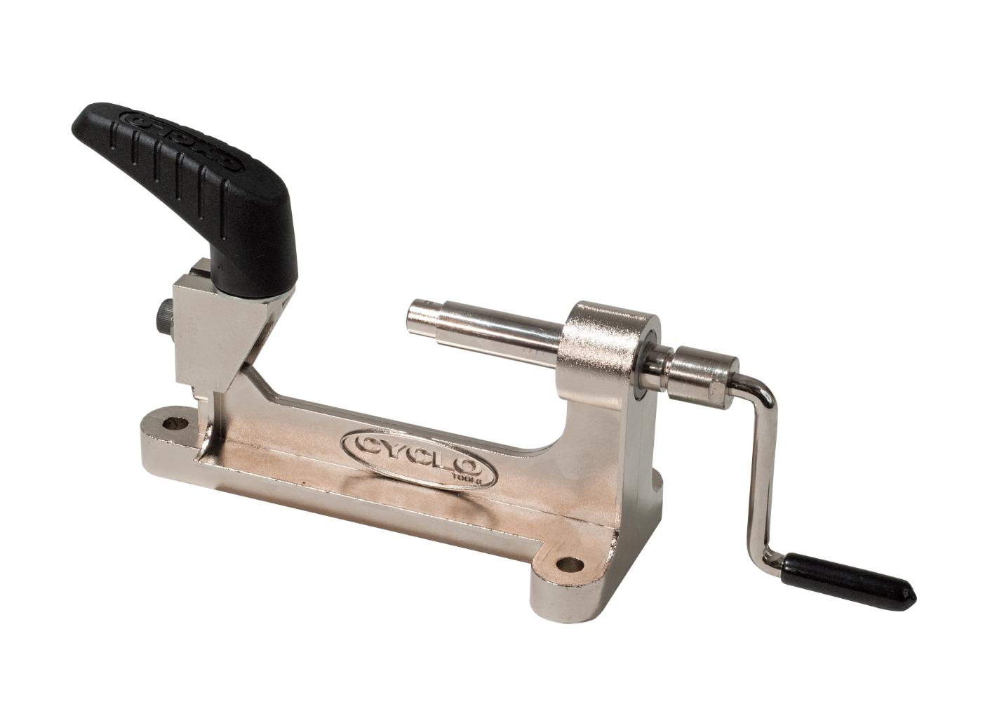 Cyclo spoletrådsværktøj til gevindrulning CYCLO SPOKE THREAD ROLLING MACHINE til 12G/13G/14G eger (NEW)