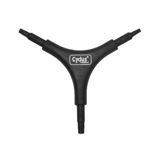 Cyclus Y-nøgle Med Torx T25, T30, T40