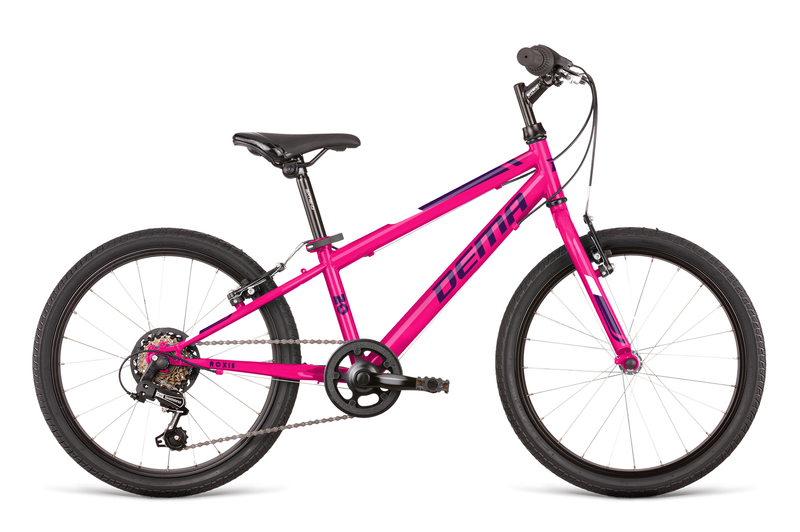 Børnecykel - DEMA ROXIE 20" 6sp MTB børnecykel, pink