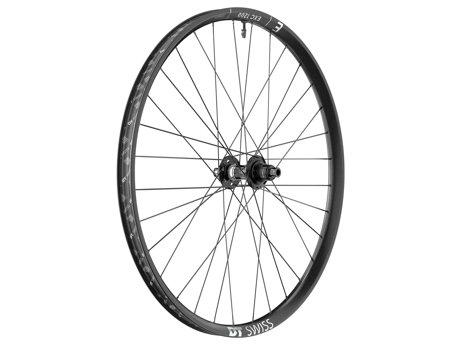 DT Swiss EXC 1200 Classic 22 - 29" - Carbon - Baghjul - Boost - Hookless - Center Lock - XD - 12-Sp