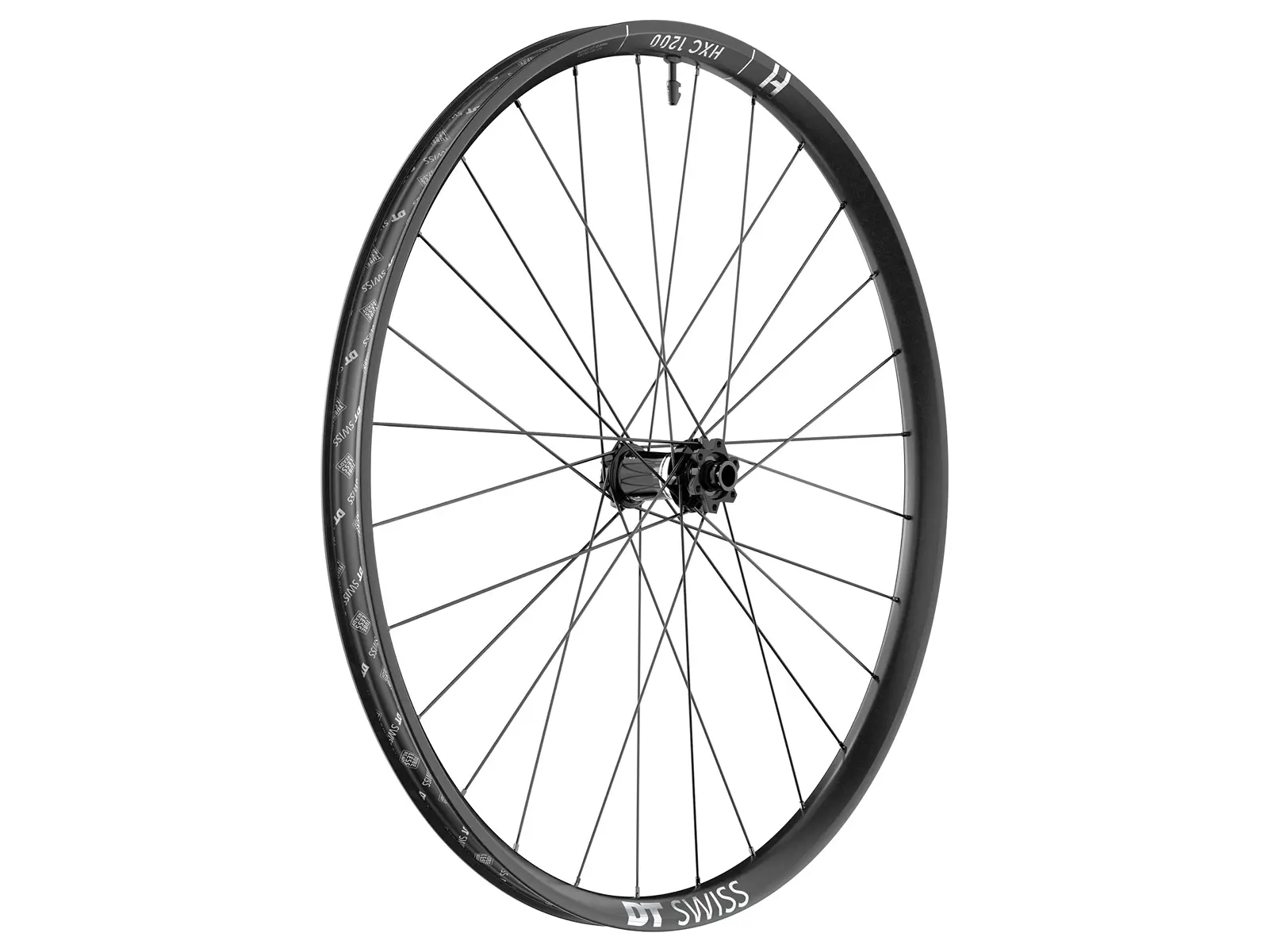 DT Swiss HXC 1200 Spline 22 - 29" - Carbon - Forhjul - Boost - Hookless - 6 Bolt - 15 x 110