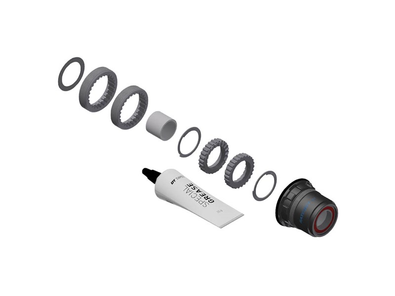DT Swiss Ratchet LN opgraderingskit Hybrid SRAM XD MTB (Steel) body