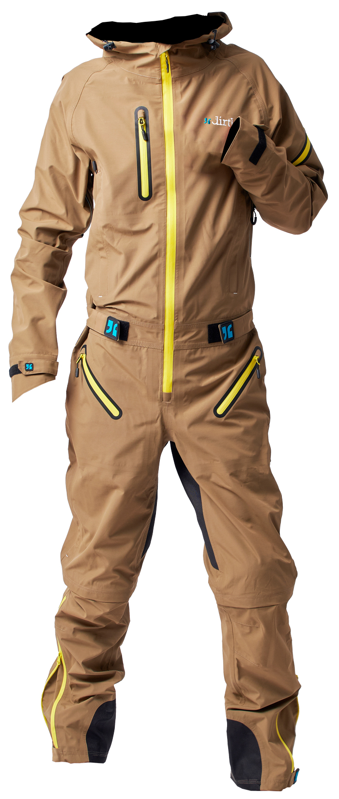 Dirtlej Dirtsuit Core Edition heldragt med lange ben beige